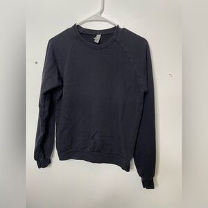 Black American apparel crewneck size small